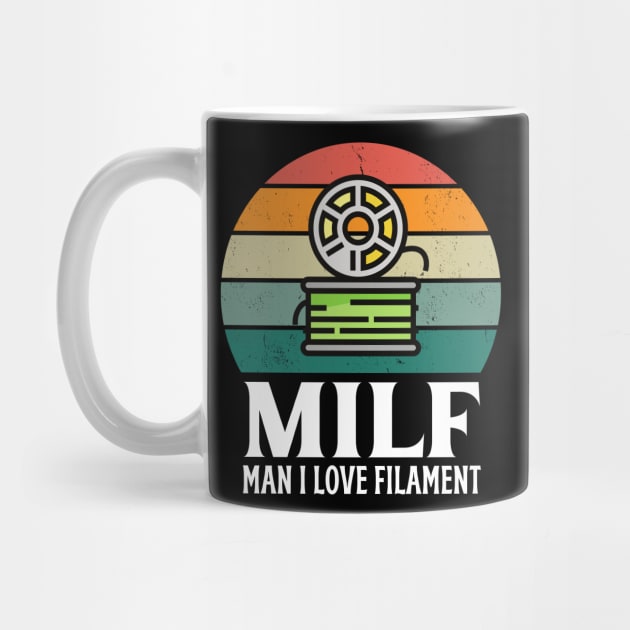 MILF: Man I Love Filament by ZombieTeesEtc